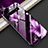Coque Contour Silicone et Vitre Motif Fantaisie Miroir Etui Housse K04 pour Samsung Galaxy S10 Violet