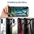 Coque Contour Silicone et Vitre Motif Fantaisie Miroir Etui Housse LS2 pour Samsung Galaxy A70S Petit