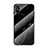 Coque Contour Silicone et Vitre Motif Fantaisie Miroir Etui Housse LS2 pour Xiaomi Redmi 9A Noir