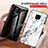Coque Contour Silicone et Vitre Motif Fantaisie Miroir Etui Housse LS2 pour Xiaomi Redmi Note 9S Petit