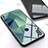 Coque Contour Silicone et Vitre Motif Fantaisie Miroir Etui Housse pour Huawei Honor 8X Petit