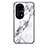 Coque Contour Silicone et Vitre Motif Fantaisie Miroir Etui Housse pour Huawei P50e Petit