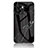 Coque Contour Silicone et Vitre Motif Fantaisie Miroir Etui Housse pour Oppo A77 5G Noir