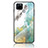 Coque Contour Silicone et Vitre Motif Fantaisie Miroir Etui Housse pour Realme Q2i 5G Petit
