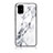 Coque Contour Silicone et Vitre Motif Fantaisie Miroir Etui Housse pour Samsung Galaxy A71 4G A715 Blanc
