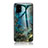 Coque Contour Silicone et Vitre Motif Fantaisie Miroir Etui Housse pour Samsung Galaxy A71 4G A715 Petit