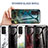 Coque Contour Silicone et Vitre Motif Fantaisie Miroir Etui Housse pour Samsung Galaxy M13 4G Petit
