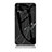 Coque Contour Silicone et Vitre Motif Fantaisie Miroir Etui Housse pour Samsung Galaxy M20 Noir