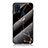Coque Contour Silicone et Vitre Motif Fantaisie Miroir Etui Housse pour Samsung Galaxy M31 Or et Noir