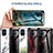 Coque Contour Silicone et Vitre Motif Fantaisie Miroir Etui Housse pour Samsung Galaxy M51 Petit