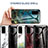 Coque Contour Silicone et Vitre Motif Fantaisie Miroir Etui Housse pour Samsung Galaxy S20 5G Petit