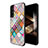 Coque Contour Silicone et Vitre Motif Fantaisie Miroir Etui Housse pour Samsung Galaxy S24 Plus 5G Petit