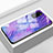 Coque Contour Silicone et Vitre Motif Fantaisie Miroir Etui Housse S02 pour Huawei Honor View 30 5G Violet