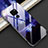 Coque Contour Silicone et Vitre Motif Fantaisie Miroir Etui Housse Z01 pour Huawei Mate 20 Bleu