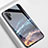 Coque Contour Silicone et Vitre Paillette Etoile Miroir Etui Housse pour Samsung Galaxy Note 10 Plus 5G Mixte