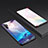 Coque Contour Silicone et Vitre Paillette Etoile Miroir Etui Housse pour Samsung Galaxy Note 10 Plus 5G Petit