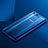Coque Contour Silicone et Vitre Transparente Mat pour Huawei Honor 9 Premium Bleu Petit