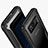 Coque Contour Silicone et Vitre Transparente Mat pour Samsung Galaxy S8 Plus Noir Petit
