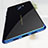 Coque Contour Silicone et Vitre Transparente Mat pour Xiaomi Mi Mix 2 Bleu Petit