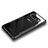 Coque Contour Silicone et Vitre Transparente Mat R04 pour Samsung Galaxy Note 8 Noir Petit