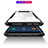 Coque Contour Silicone et Vitre Transparente Mat R04 pour Samsung Galaxy Note 8 Noir Petit