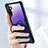 Coque Contour Silicone et Vitre Transparente Miroir 360 Degres avec Support Bague Anneau Aimante Magnetique pour Samsung Galaxy Note 10 Petit