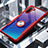 Coque Contour Silicone et Vitre Transparente Miroir 360 Degres avec Support Bague Anneau Aimante Magnetique pour Samsung Galaxy Note 10 Rouge