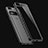 Coque Contour Silicone et Vitre Transparente Miroir 360 Degres pour OnePlus 5 Noir Petit