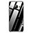 Coque Contour Silicone et Vitre Transparente Miroir 360 Degres pour Samsung Galaxy A9 (2016) A9000 Noir Petit