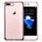 Coque Contour Silicone Transparente T01 pour Apple iPhone 7 Plus Rose Petit