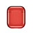Coque de Protection en Silicone avec Mousqueton pour Boitier de Charge de Airpods C07 Rouge