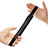 Coque en Cuir Protection Sac Pochette Elastique Douille de Poche Detachable P03 pour Apple Pencil Apple iPad Pro 12.9 (2017) Noir