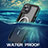 Coque Etanche Contour Silicone et Plastique Housse Etui Waterproof 360 Degres avec Mag-Safe Magnetic Magnetique pour Apple iPhone 15 Petit