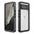 Coque Etanche Contour Silicone et Plastique Housse Etui Waterproof 360 Degres pour Google Pixel 8 5G Noir Petit
