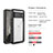 Coque Etanche Contour Silicone et Plastique Housse Etui Waterproof 360 Degres pour Google Pixel 8 5G Noir Petit
