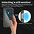 Coque Etanche Contour Silicone et Plastique Housse Etui Waterproof 360 Degres pour Samsung Galaxy A13 5G Noir Petit