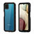 Coque Etanche Contour Silicone et Plastique Housse Etui Waterproof 360 Degres pour Samsung Galaxy M12 Noir