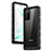 Coque Etanche Contour Silicone et Plastique Housse Etui Waterproof 360 Degres pour Samsung Galaxy Note 20 5G Blanc