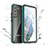 Coque Etanche Contour Silicone et Plastique Housse Etui Waterproof 360 Degres pour Samsung Galaxy S21 Plus 5G Vert