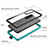 Coque Etanche Contour Silicone et Plastique Housse Etui Waterproof 360 Degres pour Samsung Galaxy S23 Plus 5G Petit