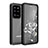 Coque Etanche Contour Silicone et Plastique Housse Etui Waterproof 360 Degres W01 pour Samsung Galaxy S20 Ultra 5G Noir Petit