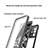 Coque Etanche Contour Silicone et Plastique Housse Etui Waterproof 360 Degres W02 pour Samsung Galaxy S20 Ultra Noir Petit