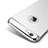 Coque Luxe Aluminum Metal A01 pour Apple iPhone 6S Plus Argent Petit
