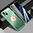 Coque Luxe Aluminum Metal Housse et Bumper Silicone Etui avec Mag-Safe Magnetic Magnetique JL1 pour Apple iPhone 13 Vert