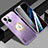 Coque Luxe Aluminum Metal Housse et Bumper Silicone Etui avec Mag-Safe Magnetic Magnetique JL1 pour Apple iPhone 13 Violet