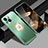 Coque Luxe Aluminum Metal Housse et Bumper Silicone Etui avec Mag-Safe Magnetic Magnetique JL1 pour Apple iPhone 15 Vert