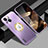 Coque Luxe Aluminum Metal Housse et Bumper Silicone Etui avec Mag-Safe Magnetic Magnetique JL1 pour Apple iPhone 15 Violet