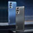 Coque Luxe Aluminum Metal Housse et Bumper Silicone Etui J01 pour OnePlus Nord N200 5G Petit