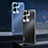 Coque Luxe Aluminum Metal Housse et Bumper Silicone Etui J01 pour Oppo Reno8 Pro 5G Petit