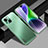 Coque Luxe Aluminum Metal Housse et Bumper Silicone Etui JL1 pour Apple iPhone 13 Vert